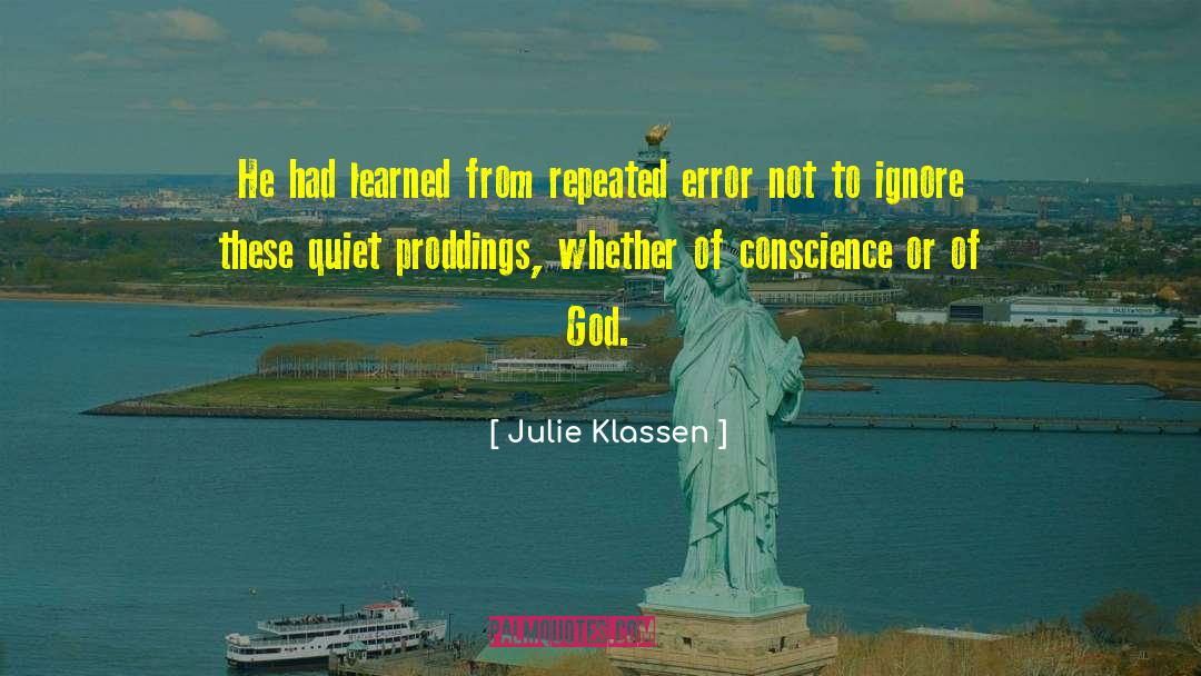 More Of God quotes by Julie Klassen