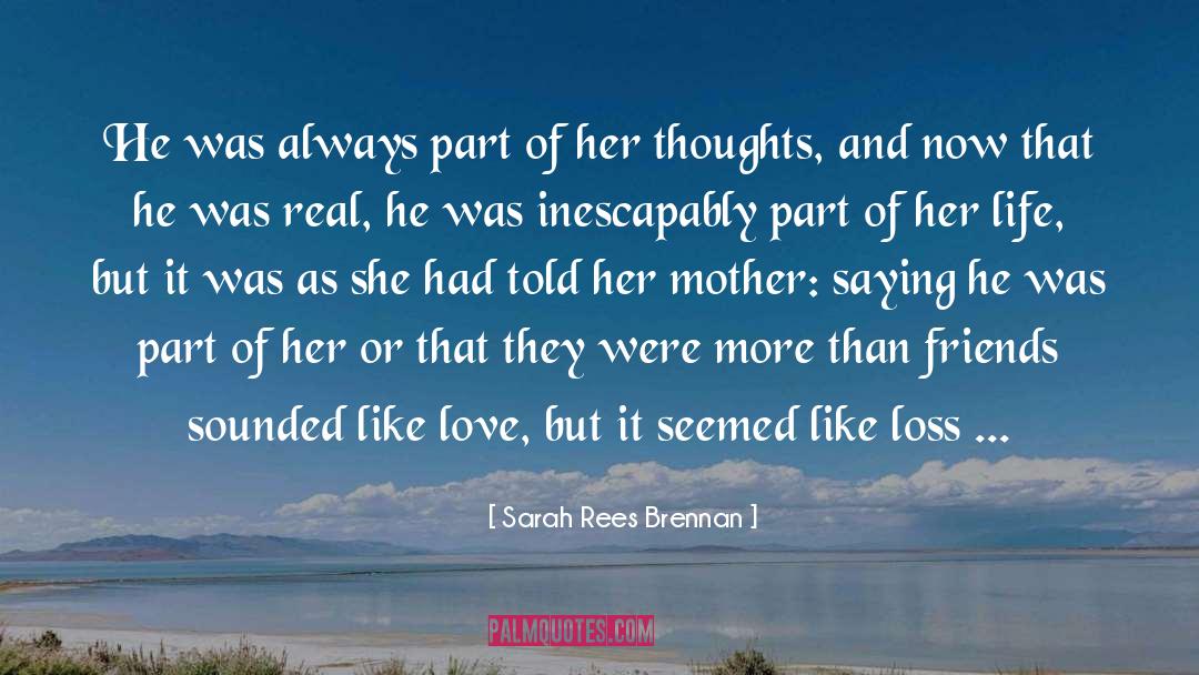 More Than Friends quotes by Sarah Rees Brennan