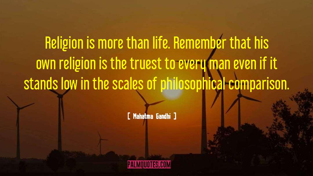 More Than Life quotes by Mahatma Gandhi