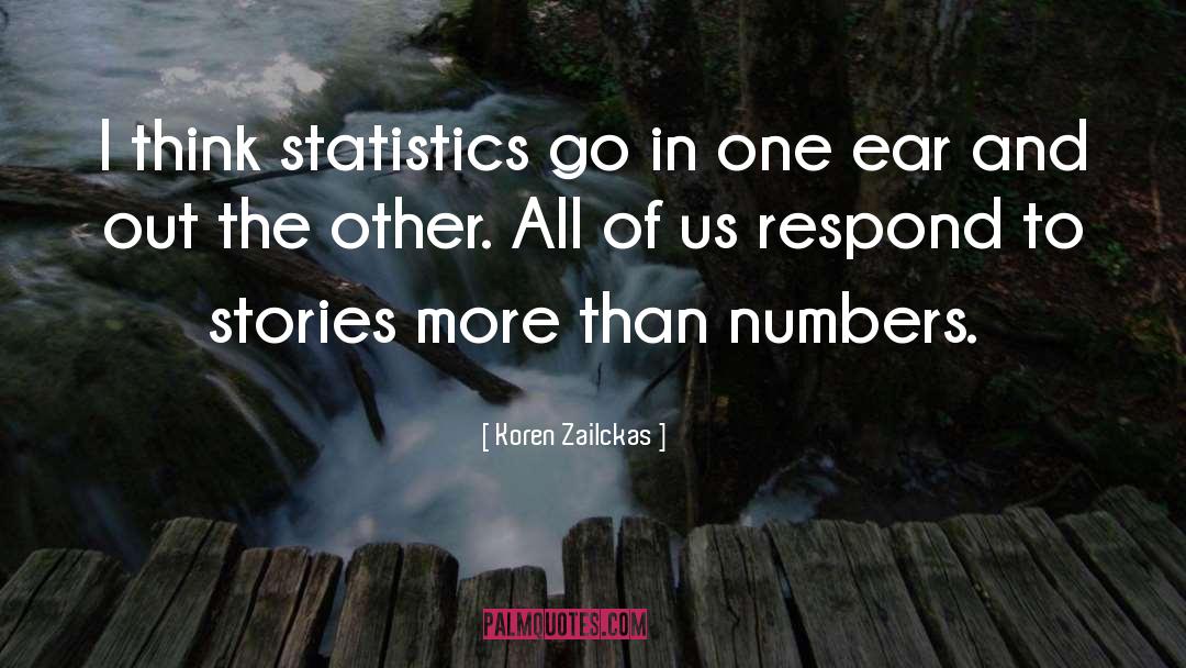 More Than Numbers quotes by Koren Zailckas