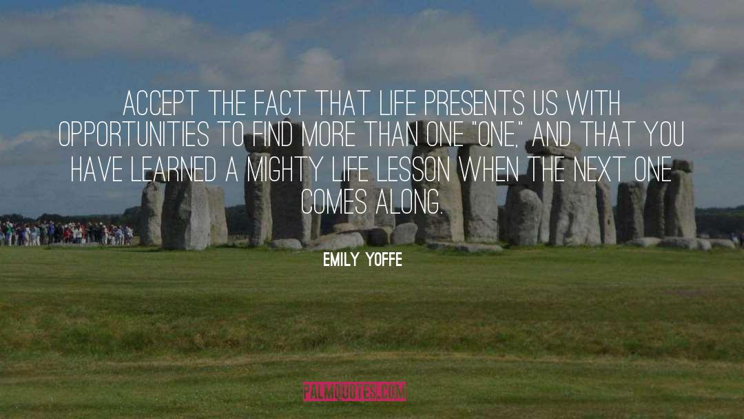 More Than One quotes by Emily Yoffe