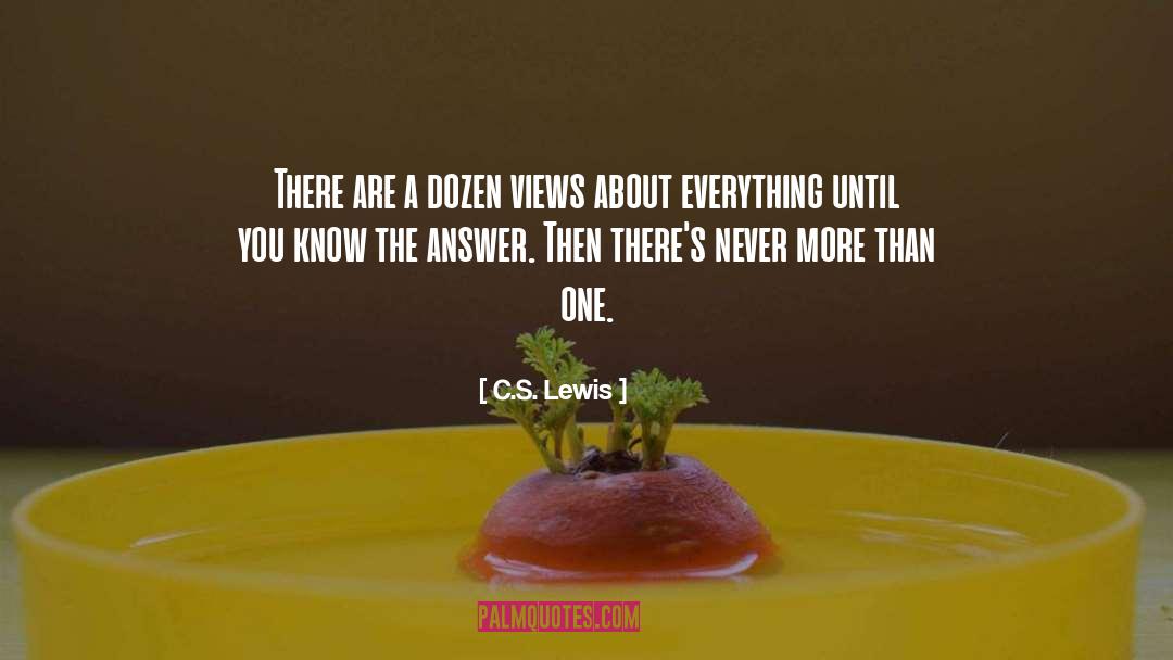 More Than One quotes by C.S. Lewis