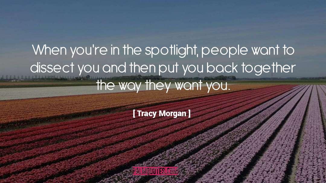Morgan Rowlands quotes by Tracy Morgan