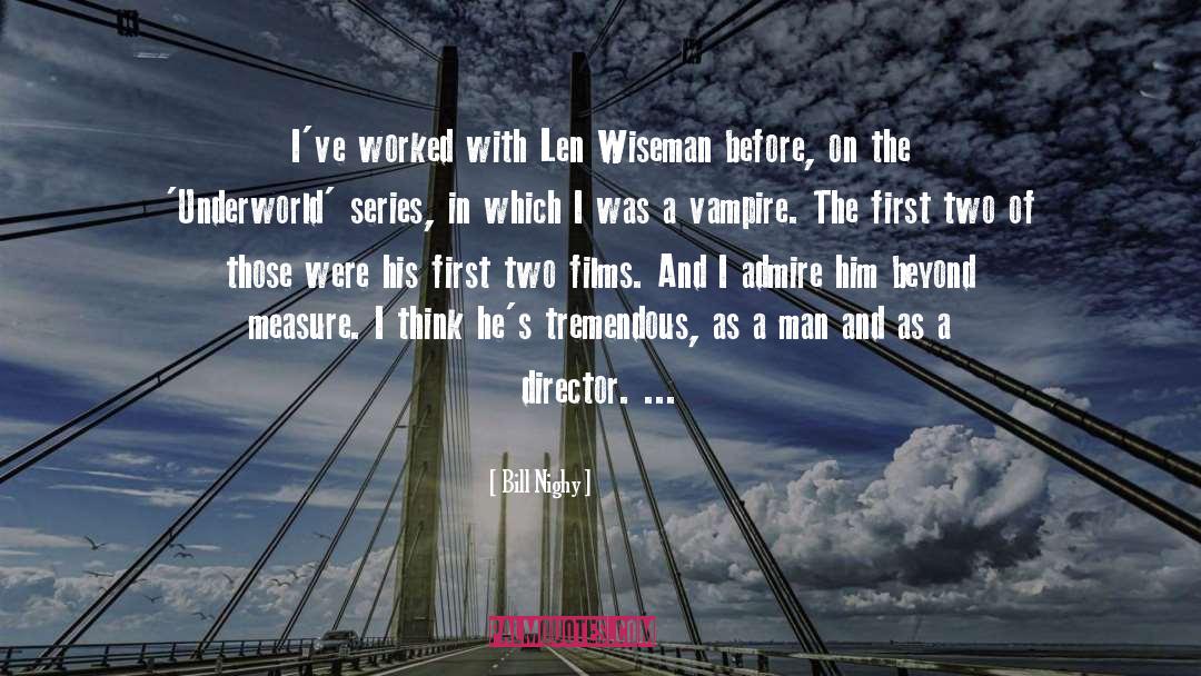 Morganville Vampire Series quotes by Bill Nighy