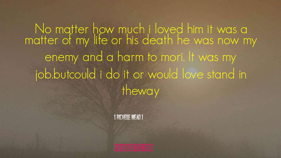 Mori quotes by Richelle Mead