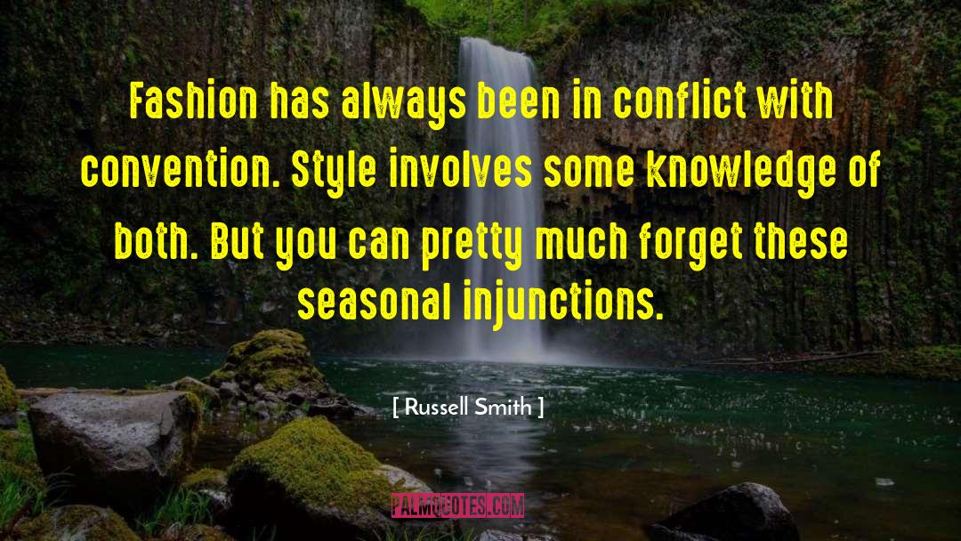 Moriamo Fashion quotes by Russell Smith