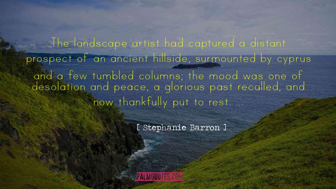 Morken Landscape quotes by Stephanie Barron