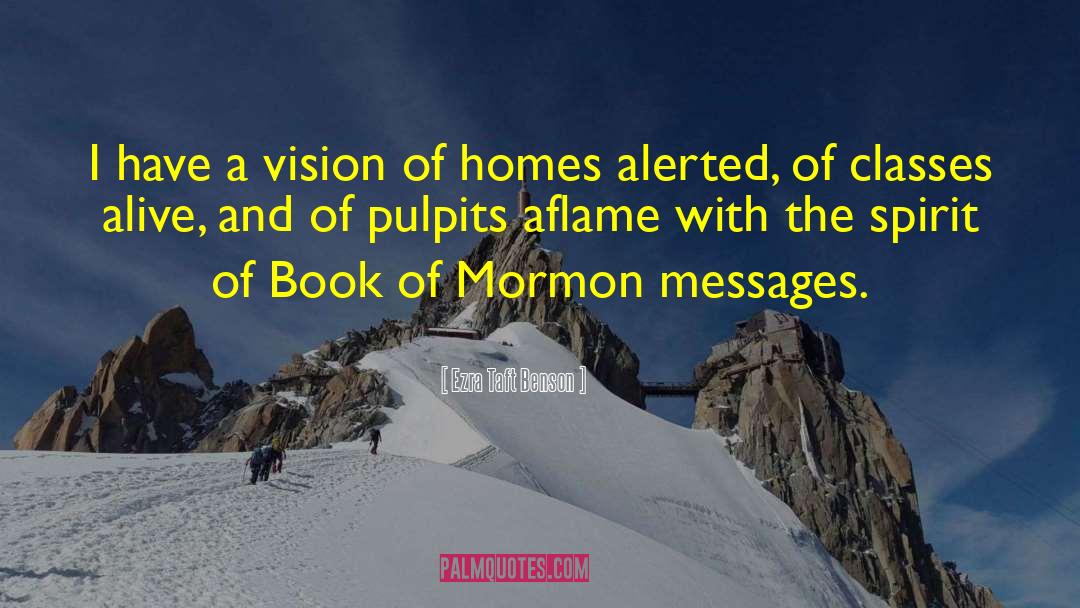 Mormon Pioneers quotes by Ezra Taft Benson