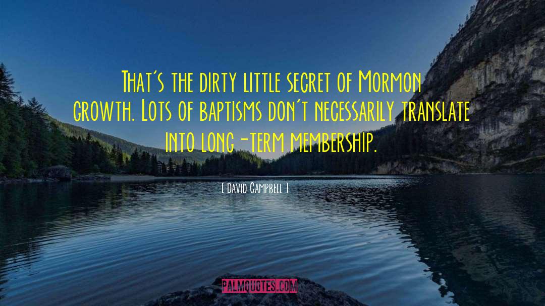 Mormon quotes by David Campbell