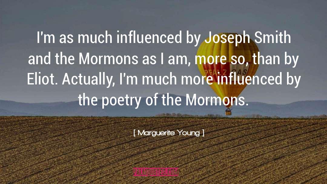 Mormons quotes by Marguerite Young