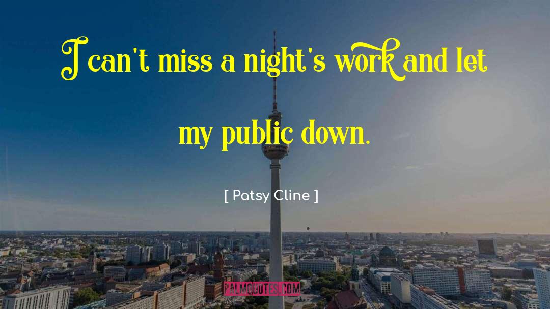 Morning And Night quotes by Patsy Cline