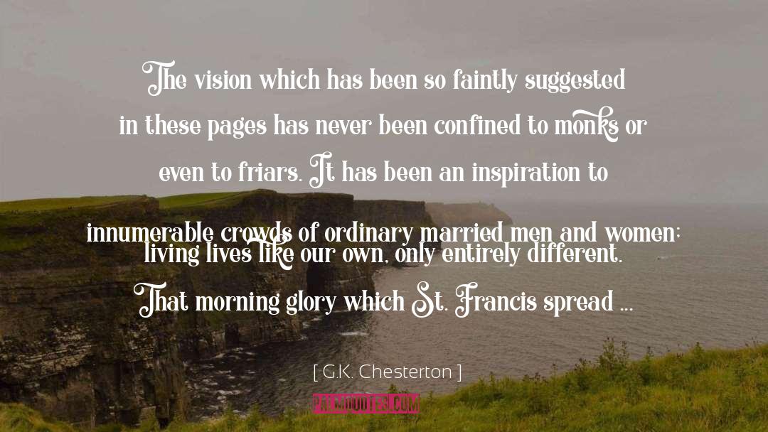 Morning Glory quotes by G.K. Chesterton
