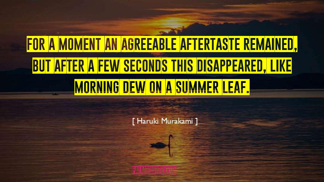 Morning Greeting quotes by Haruki Murakami