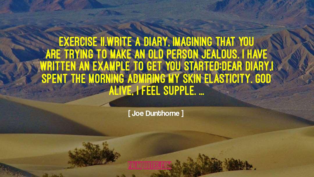 Morning Greeting quotes by Joe Dunthorne