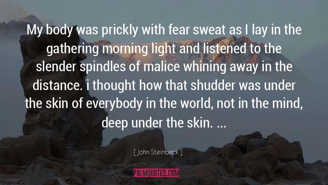 Morning Light quotes by John Steinbeck