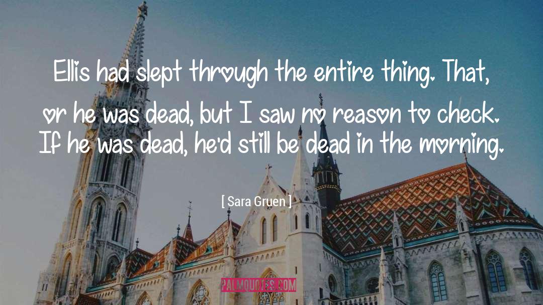 Morning Mist quotes by Sara Gruen