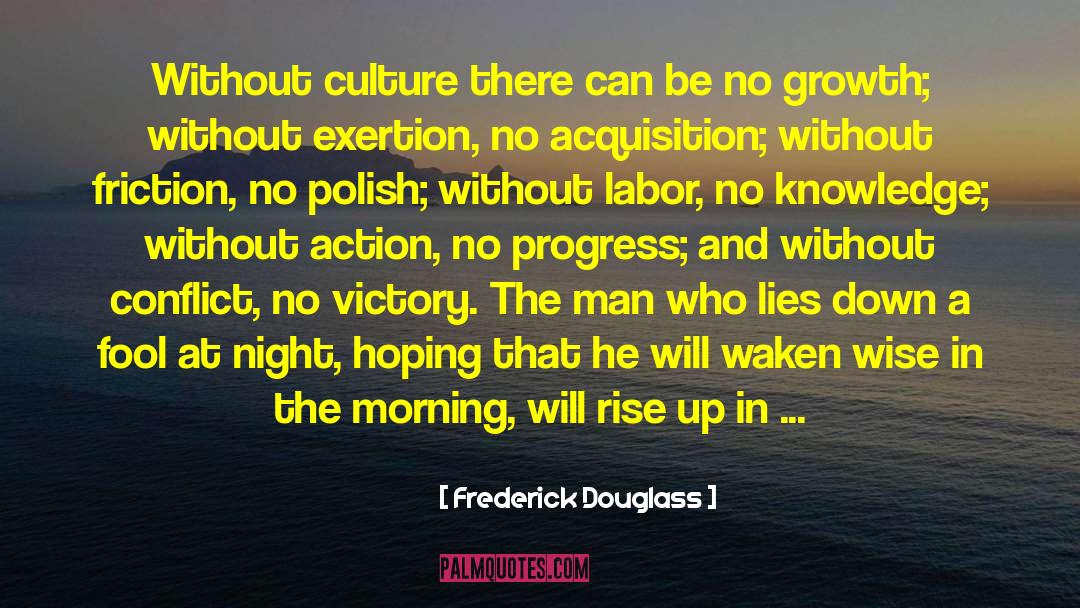 Morning Motivation quotes by Frederick Douglass