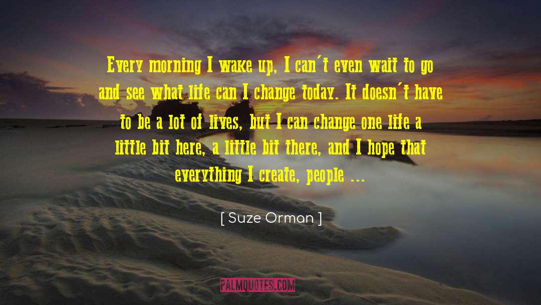 Morning People quotes by Suze Orman
