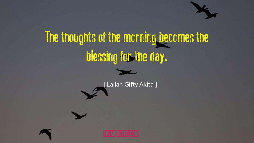 Morning Person quotes by Lailah Gifty Akita