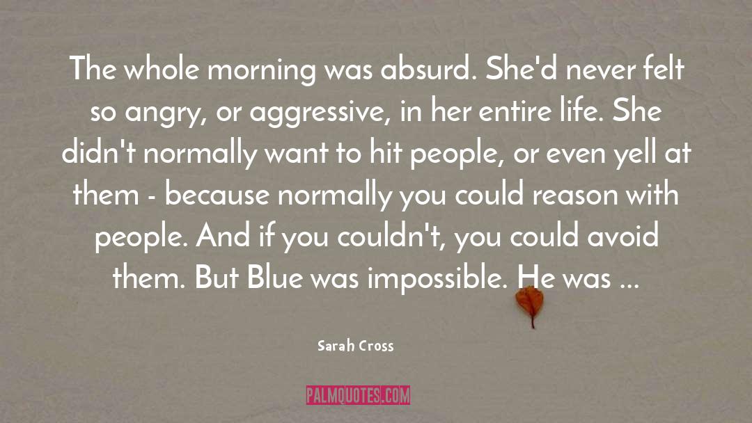 Morning Pic quotes by Sarah Cross
