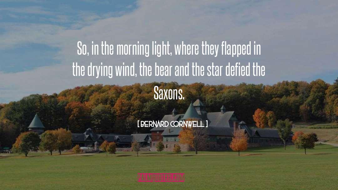 Morning Raining quotes by Bernard Cornwell