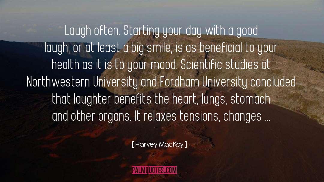 Morning Smile quotes by Harvey MacKay
