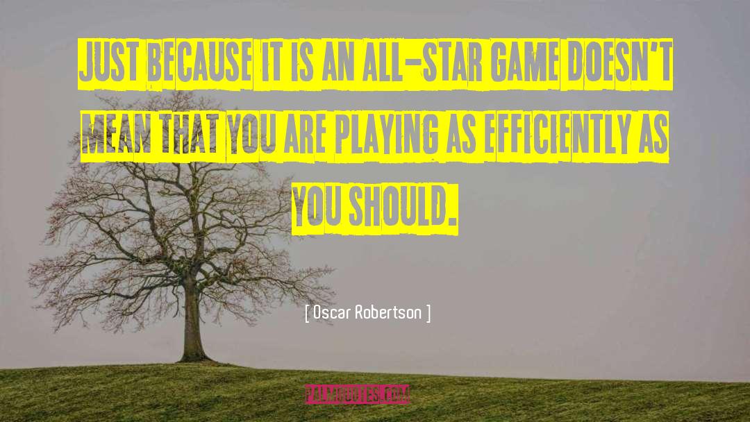Morning Star quotes by Oscar Robertson