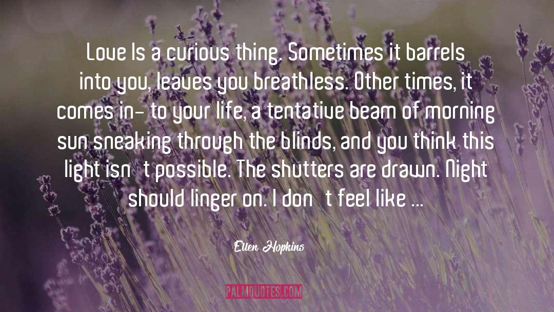 Morning Sun quotes by Ellen Hopkins