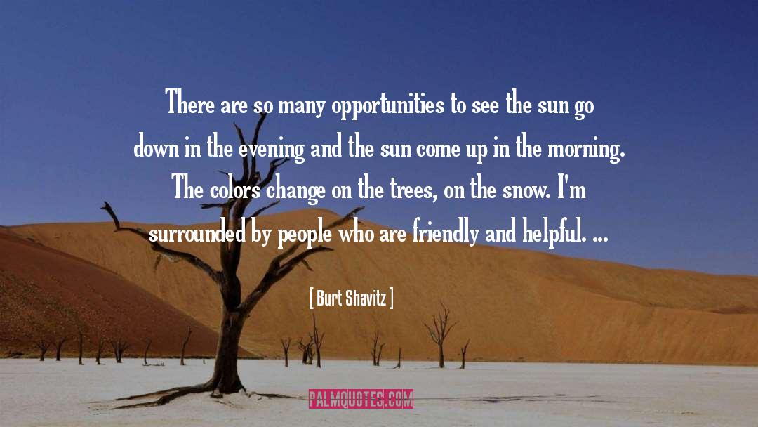 Morning Sun quotes by Burt Shavitz