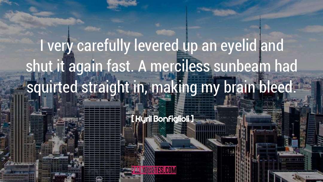 Morning Sun quotes by Kyril Bonfiglioli