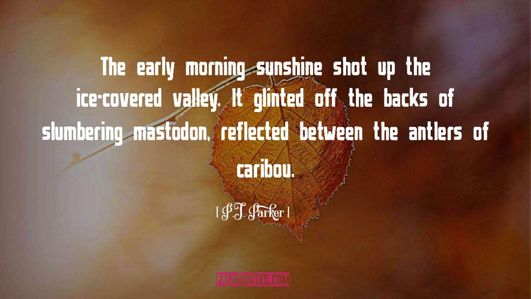 Morning Sunshine quotes by P.J. Parker