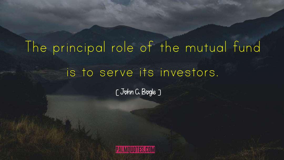 Morningstar Mutual Fund quotes by John C. Bogle