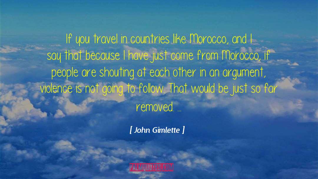 Morocco quotes by John Gimlette