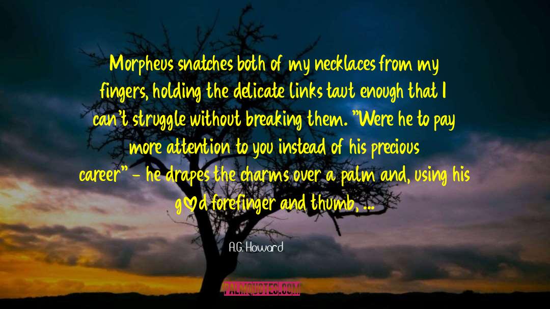 Morpheus And Trinity quotes by A.G. Howard