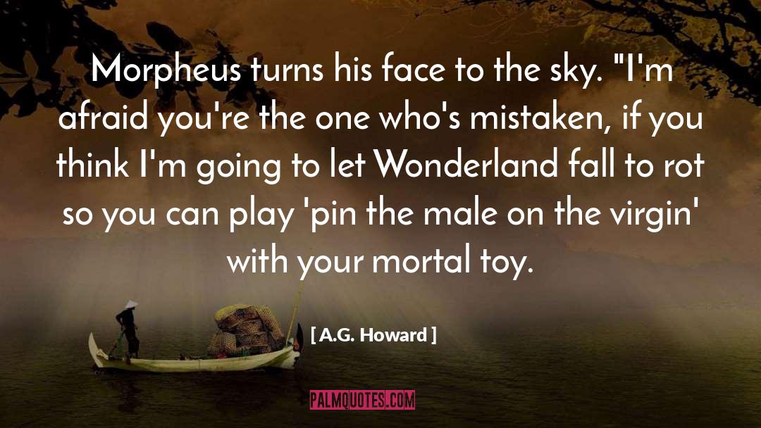 Morpheus quotes by A.G. Howard