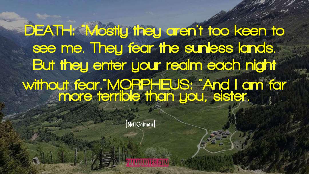 Morpheus quotes by Neil Gaiman