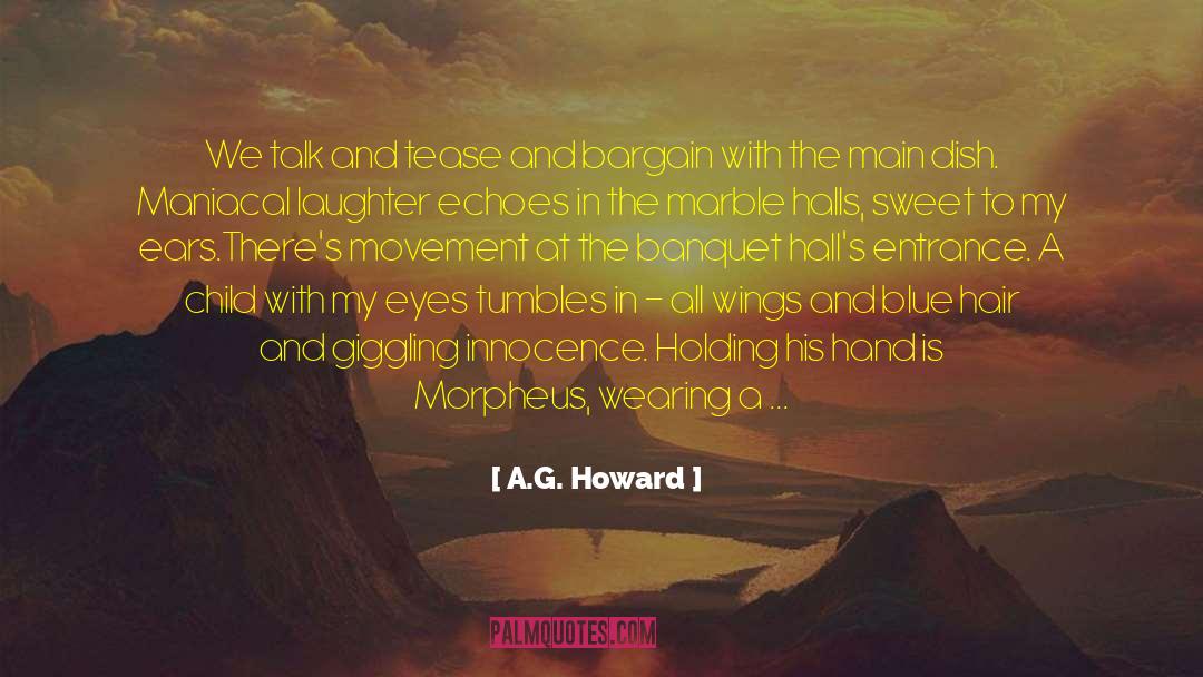 Morpheus quotes by A.G. Howard