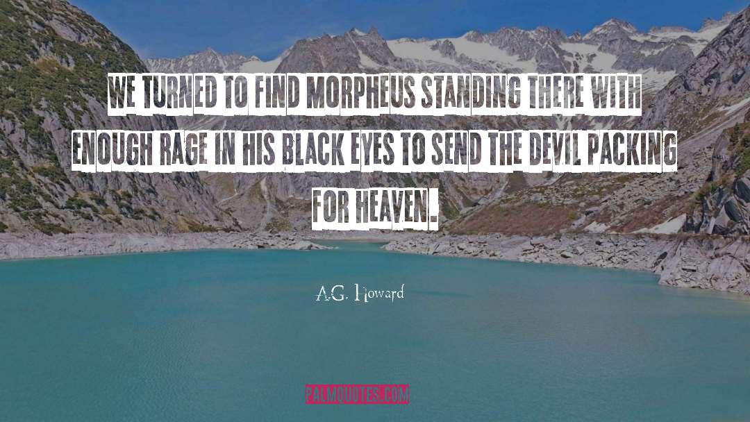 Morpheus quotes by A.G. Howard