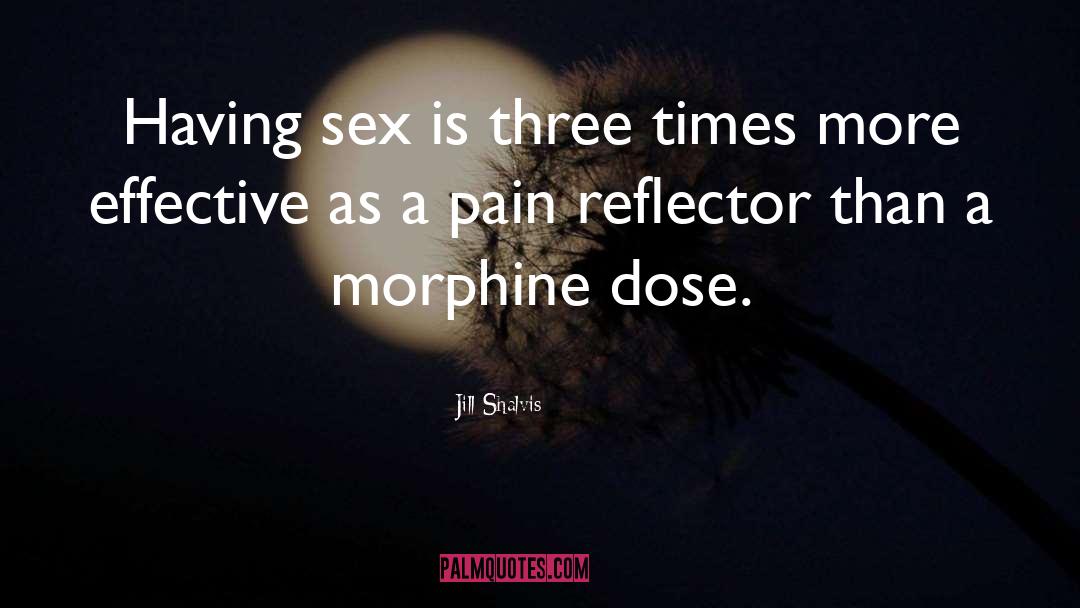 Morphine quotes by Jill Shalvis