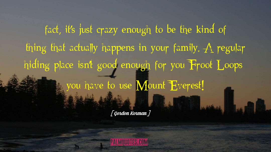 Morris Family quotes by Gordon Korman