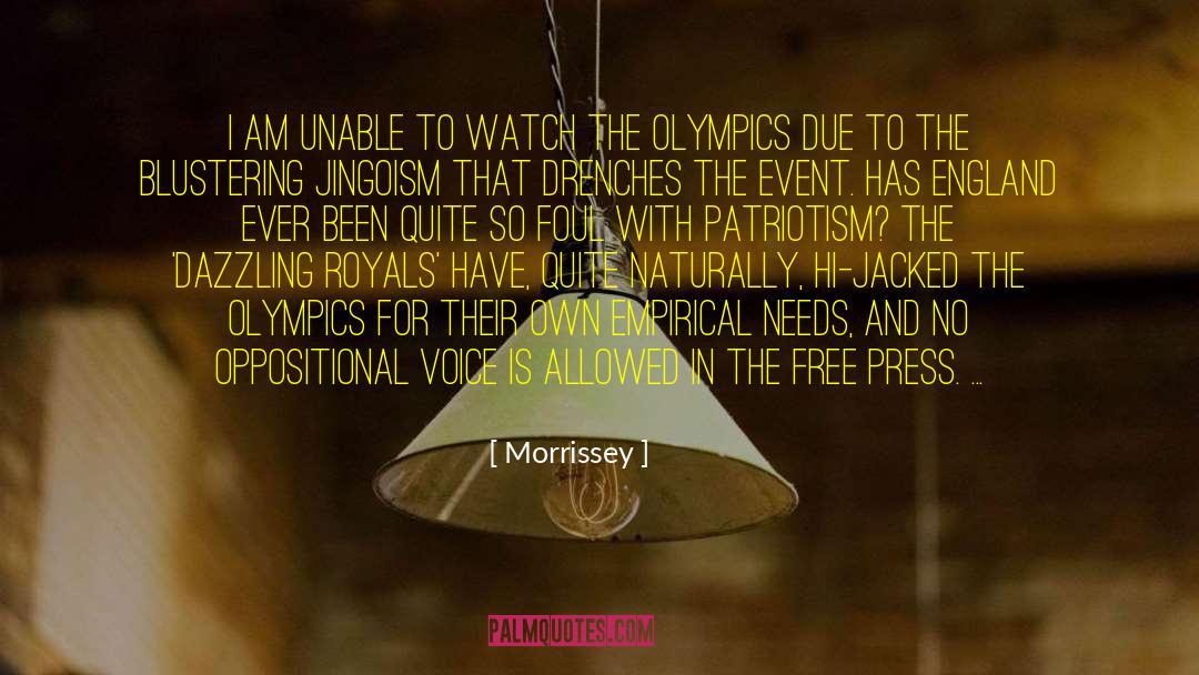 Morrissey quotes by Morrissey