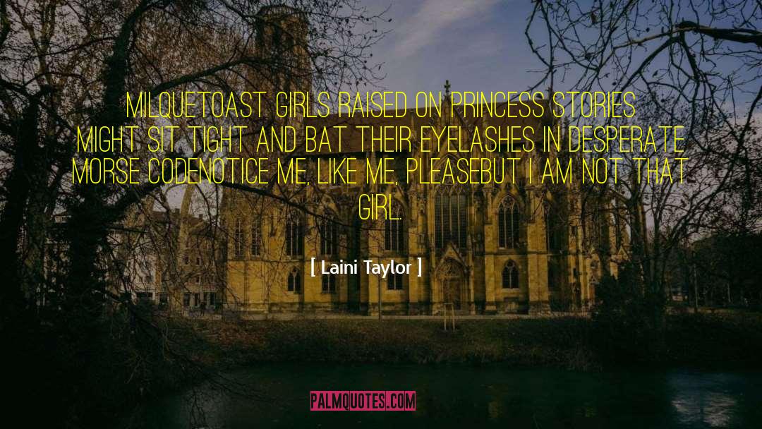 Morse Code quotes by Laini Taylor