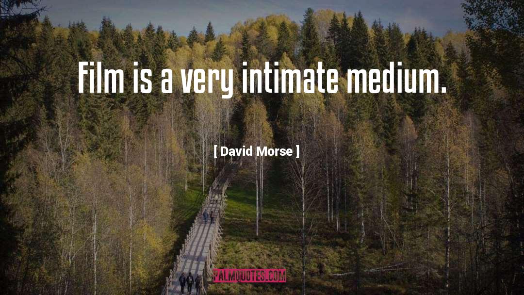 Morse quotes by David Morse