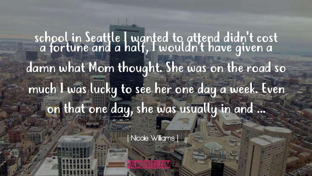 Morsel Seattle quotes by Nicole Williams