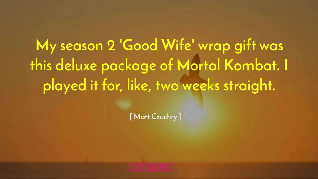 Mortal Kombat X Brutality quotes by Matt Czuchry