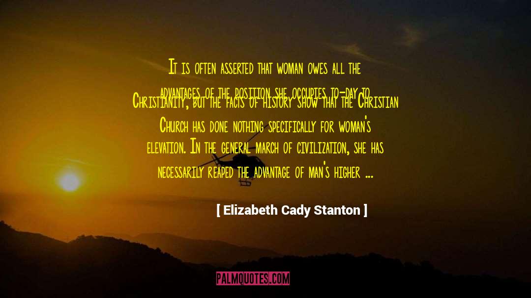 Mortal Men quotes by Elizabeth Cady Stanton