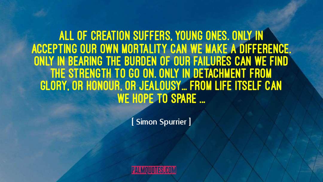 Mortality Bridge quotes by Simon Spurrier