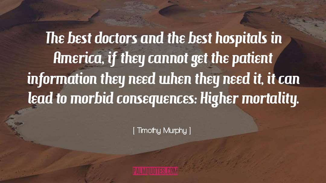 Mortality Rate quotes by Timothy Murphy