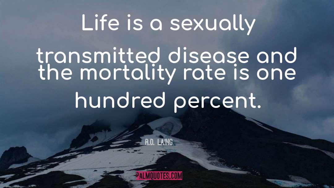 Mortality Rate quotes by R.D. Laing