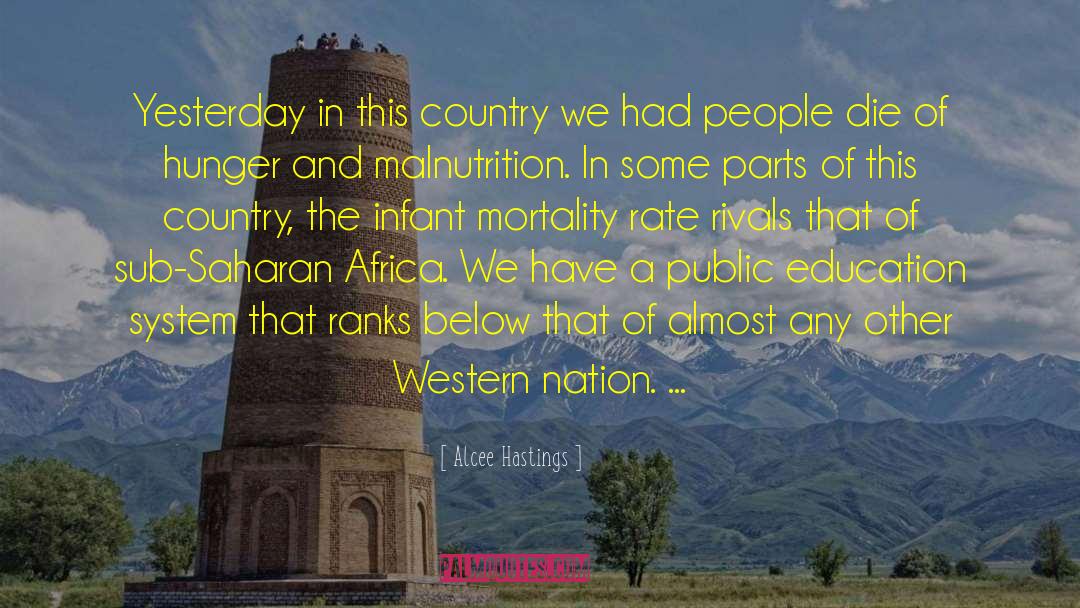 Mortality Rate quotes by Alcee Hastings